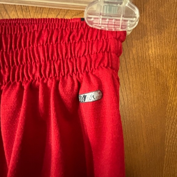 Champion Red Athletic Shorts with Elastic Waistband - Picture 2 of 4